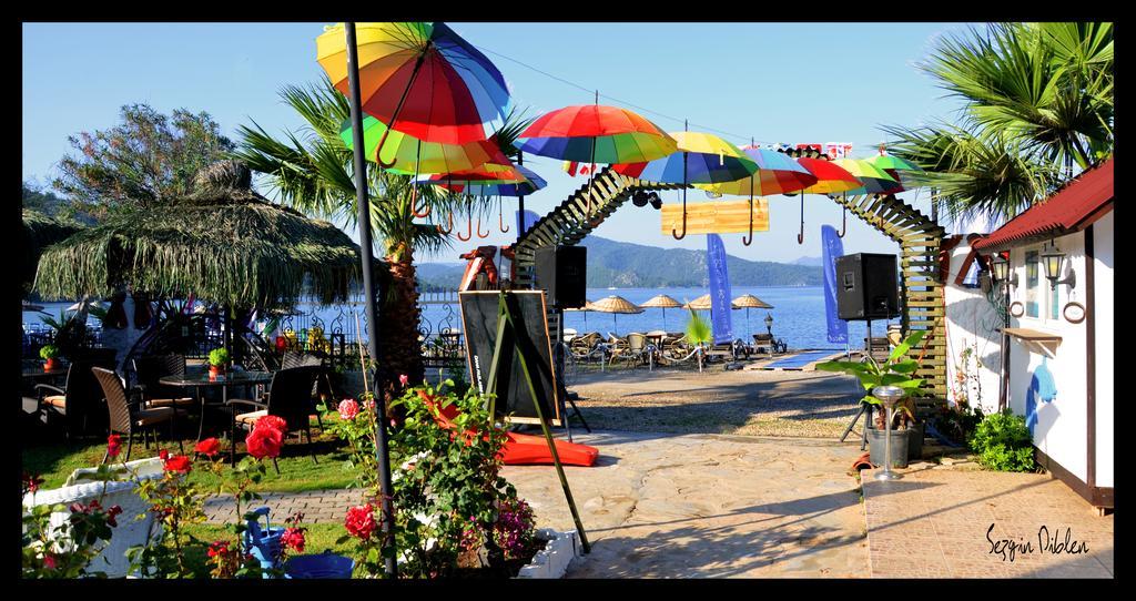 Blu Brezza Marine Hotel Hisaronu Bagian luar foto