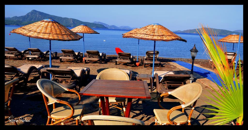 Blu Brezza Marine Hotel Hisaronu Bagian luar foto