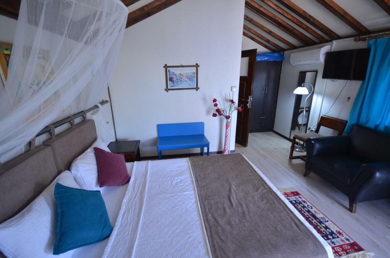 Blu Brezza Marine Hotel Hisaronu Bagian luar foto